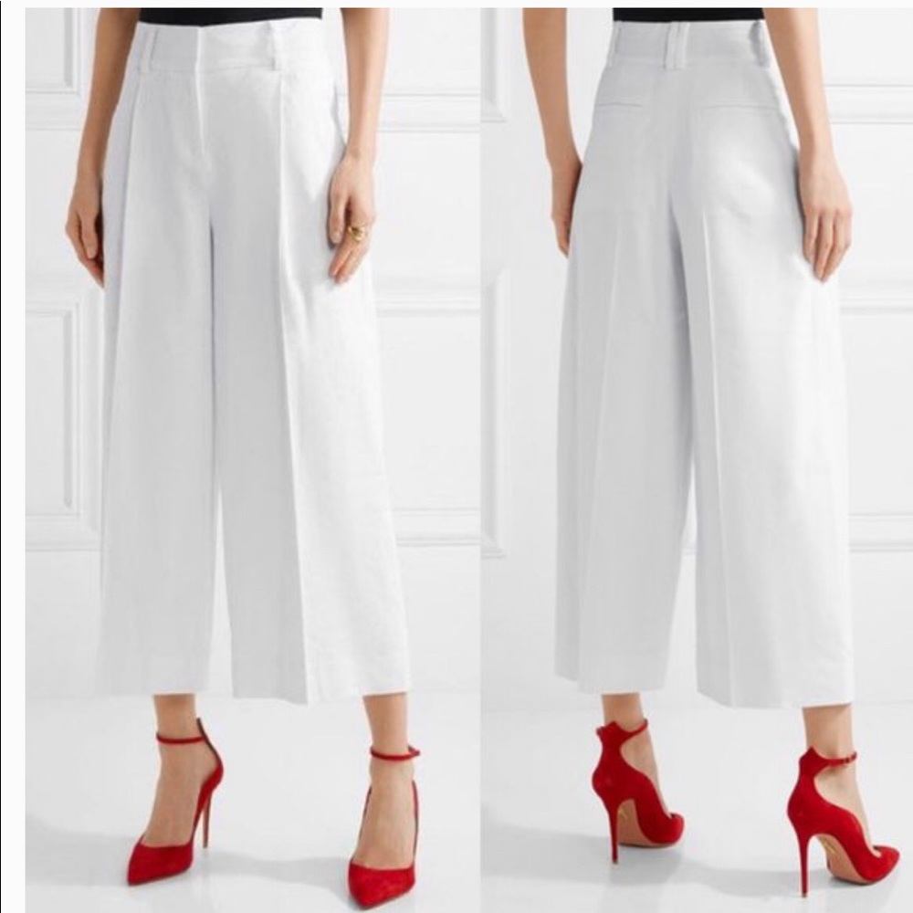 DIANE VON FURSTENBERG High Waist Culotte Wide Leg